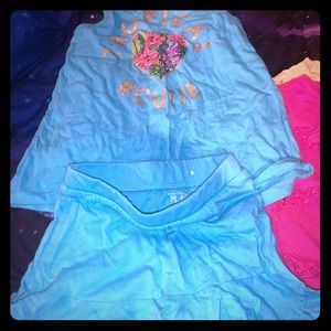 Matching girls summer outfit